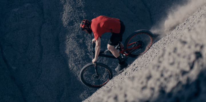 mountain biker in arizona