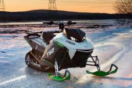 world's first electric snowmobile